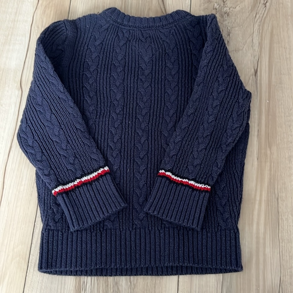 EUC Tommy Hilfiger Toddler Boys Sweater XXS 2-3 - Picture 4 of 4